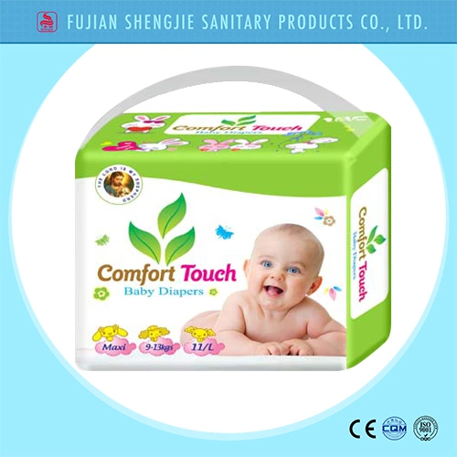 Hot Sale Magic Tape Cloth Like Cover Smart Disposable Baby Diaper Factory Price